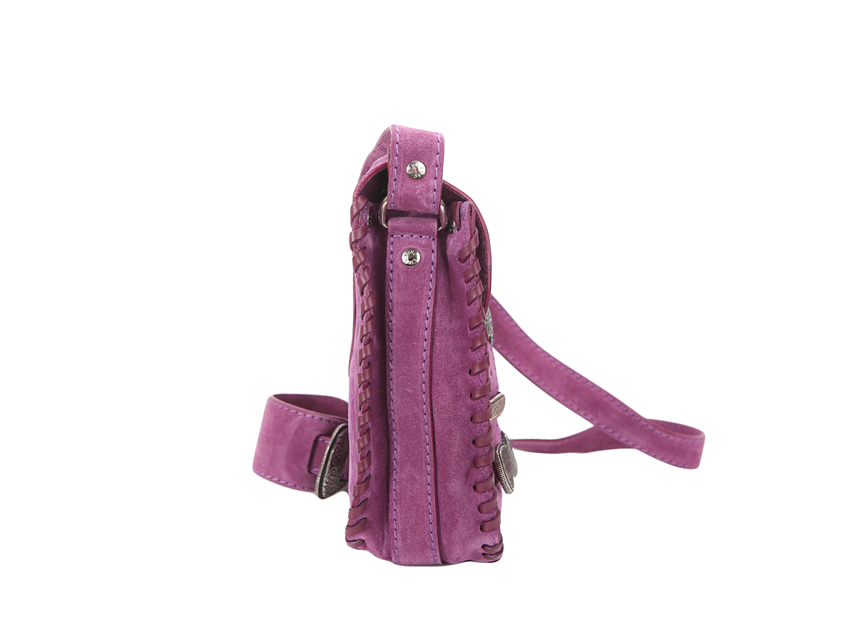 Handbag Etro Purple in Cotton - 33296085