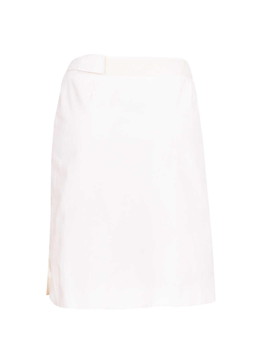 Karlee White Buckle Mini Skirt – Beginning Boutique US