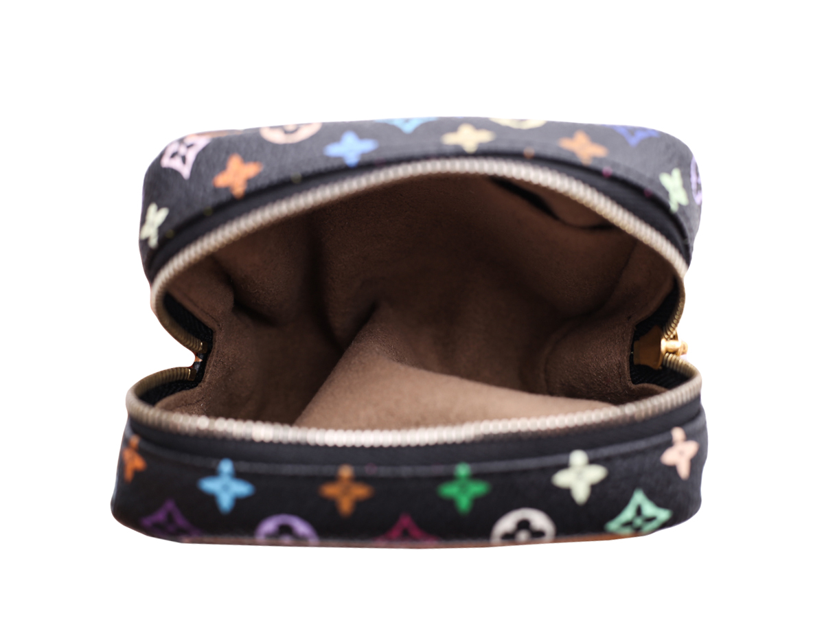 Louis Vuitton x Takashi Murakami Monogram Trousse Wapity Case Black – Coco  Approved Studio